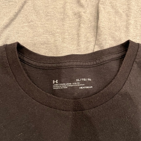 (3) Under Armour T-Shirts Men’s Size XL Colors: Beige, Black, & Gray - Picture 12 of 16
